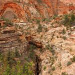 Zion National Park hiking trail: The Overlook | Zion National Park. Overlook Zion on one of many hikes in Zion. Explore Zion National Park hiking trail.