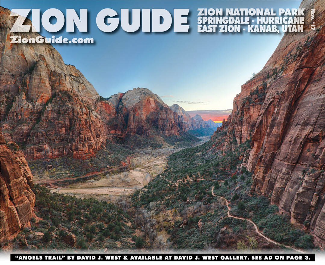 Zion National Park Guide | November 2017 | ZionGuide.com | Guide To Zion